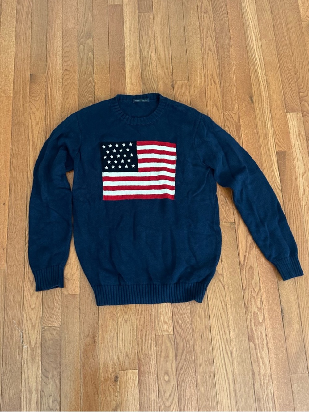 Brandy Melville Crewneck Sweater American Flag